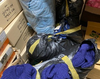 서울시장애인복지관협회 털모자 4자루 후원