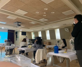 서대문구 복지관연합회 동아리 활동(플라워클래스)