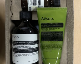 김*희 Aesop(바디워시) 후원