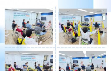 장애인고립가구지원 '커뮤니티활성화사업' - 힐링건강수업 '웃음으로 마음 돌보기' 3회기 실시