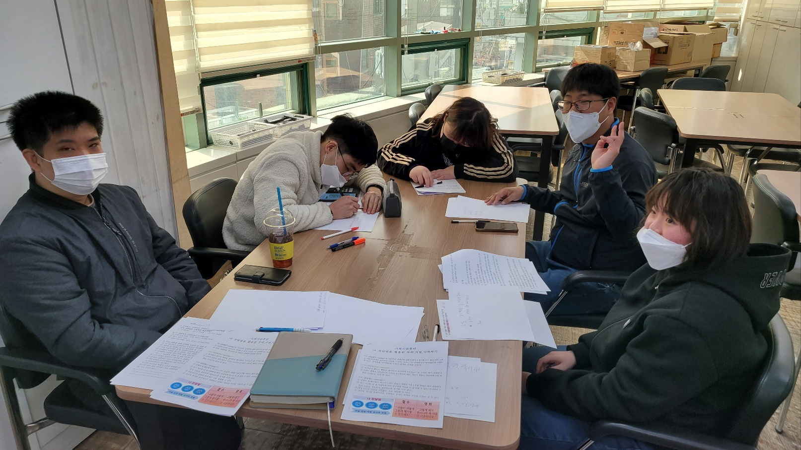 2023년 3월 취업자 자조모임(내부) 진행 2023년 3월 취업자 자조모임(내부) 진행