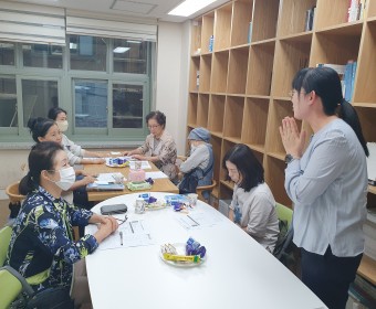 장애인가정 홈헬퍼지원사업 9월 월례모임 진행하였습니다.