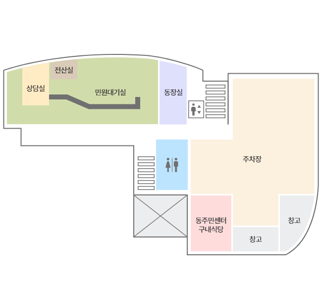1층 평면도
